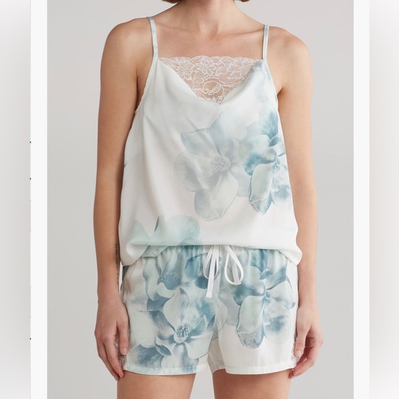 Ted Baker Other - 💤 Ted Baker London Satin Cowl Cami & Short Pajamas